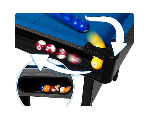 Більярдний стіл з аксесуарами Neo-Sport NS-809, 178 x 95 x 80 см