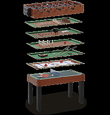 Настільна гра Garlando Multi 12в1 MULTI12CIRLNO, 109 х 61 х 80 см