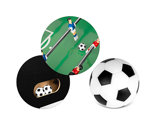 Настільний футбол Neo-Sport NS-803, 121 x 61 x 80 см - чорний