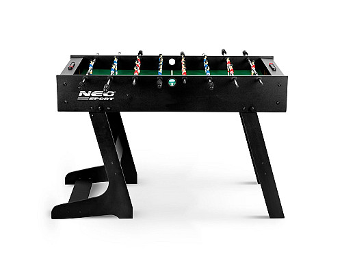 Настільний футбол Neo-Sport NS-803, 121 x 61 x 80 см - чорний