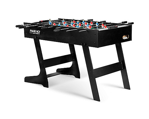 Настільний футбол Neo-Sport NS-803, 121 x 61 x 80 см - чорний