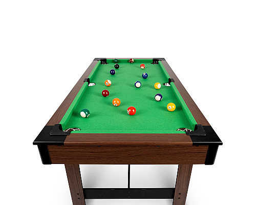 Більярдний стіл з аксесуарами Neo-Sport NS-807, 122 x 61 x 76 см - темно-коричневий
