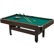 Більярдний стіл Garlando Virginia 7 Dark Walnut VIRG7, 225 x 125 х 79 см