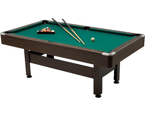 Більярдний стіл Garlando Virginia 7 Dark Walnut VIRG7, 225 x 125 х 79 см