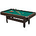 Більярдний стіл Garlando Virginia 7 Dark Walnut VIRG7, 225 x 125 х 79 см