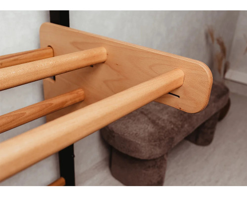 Шведська стінка BenchK 211B з турніком, чорна