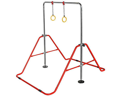 Дитячий стаціонарний турнік з обручами MASTER