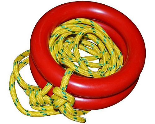 Сходи мотузкові з канатом та кільцями InterAtletika ST020.123