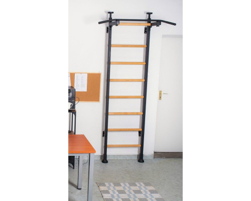 Шведська стінка BenchK 521B з турніком, чорна