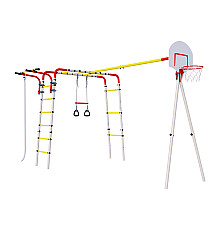 Дитячий ігровий майданчик GARDENLUXUS KING KONG, 351 x 237 x 204,5 см - різнокольоровий