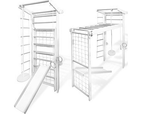 Драбина гімнастична Monkey Champion, біла