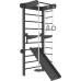 Шведська стінка пристінна Malpiszon Black Wood