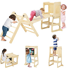 Дитячий набір для скелелазіння 7в1 Costway Climbing 