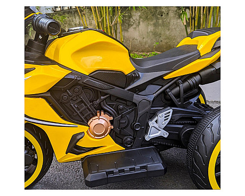 Дитячий акумуляторний мотоцикл SPOKO SP-518 білий