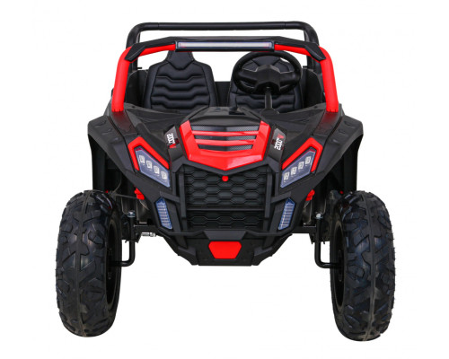 Баггі Strong Racing ATV для 2 дітей Червоний + Безщітковий мотор + Надувні колеса + Audio LED