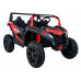 Баггі Strong Racing ATV для 2 дітей Червоний + Безщітковий мотор + Надувні колеса + Audio LED