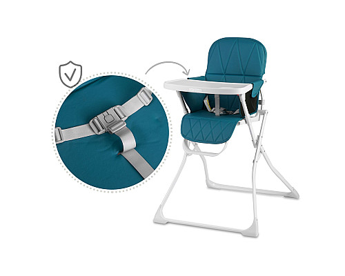 Стільчик для годування Ricokids Nuco 70 х 60 х 95 см - синьо-білий