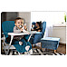 Стільчик для годування Ricokids Nuco 70 х 60 х 95 см - синьо-білий