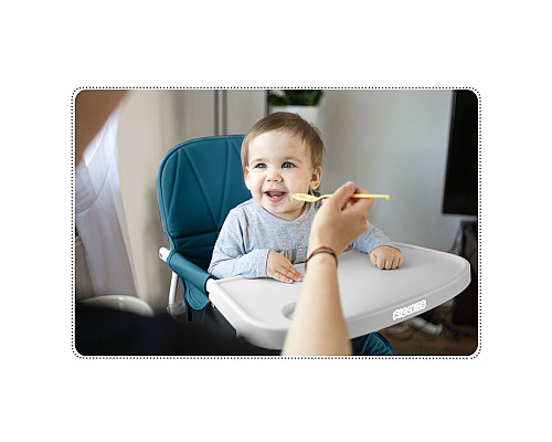 Стільчик для годування Ricokids Nuco 70 х 60 х 95 см - синьо-білий