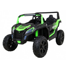 Баггі Strong Racing ATV для 2 дітей Green + Безщітковий мотор + Надувні колеса + Audio LED