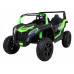 Баггі Strong Racing ATV для 2 дітей Green + Безщітковий мотор + Надувні колеса + Audio LED