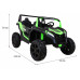 Баггі Strong Racing ATV для 2 дітей Green + Безщітковий мотор + Надувні колеса + Audio LED