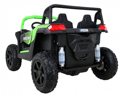 Баггі Strong Racing ATV для 2 дітей Green + Безщітковий мотор + Надувні колеса + Audio LED