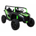 Баггі Strong Racing ATV для 2 дітей Green + Безщітковий мотор + Надувні колеса + Audio LED