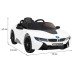 BMW I8 Lift Battery Car White + Пульт + Повільний Старт + 3-точкові ремені безпеки + MP3 USB + LED