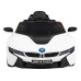 BMW I8 Lift Battery Car White + Пульт + Повільний Старт + 3-точкові ремені безпеки + MP3 USB + LED