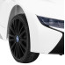 BMW I8 Lift Battery Car White + Пульт + Повільний Старт + 3-точкові ремені безпеки + MP3 USB + LED