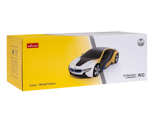 Модель BMW i8 RASTAR 1:24 Змінний колір кузова + світлодіодні фари + 2,4 ГГц пульт дистанційного керування