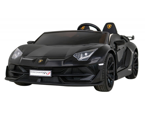 Lamborghini SVJ DRIFT для 2 дітей Black + Функція Drift + Пульт + MP3 LED + Free Start