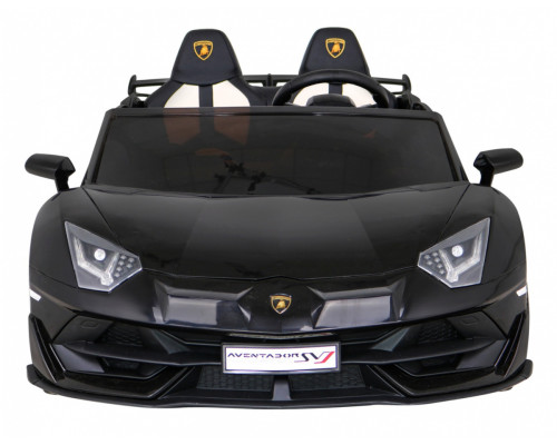 Lamborghini SVJ DRIFT для 2 дітей Black + Функція Drift + Пульт + MP3 LED + Free Start