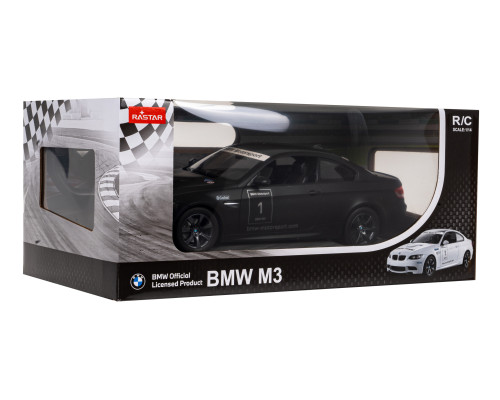 BMW M3 black RASTAR модель 1:14 Автомобіль на дистанційному керуванні + пульт 2,4 ГГц