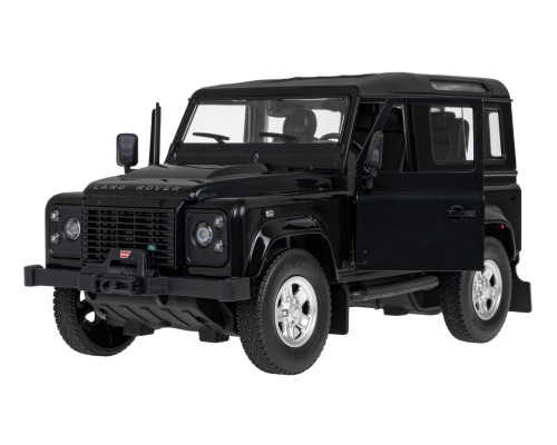 Land Rover Defender чорний RASTAR модель 1:14 + Пульт 2,4 ГГц + Ручне відкривання дверей