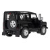 Land Rover Defender чорний RASTAR модель 1:14 + Пульт 2,4 ГГц + Ручне відкривання дверей