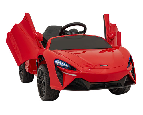 Дитячий McLaren Artura на акумуляторі Red + 4x4 Drive + Пульт + Free Start + EVA + Audio LED