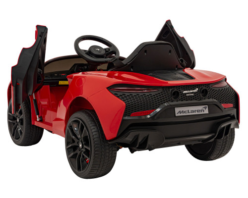 Дитячий McLaren Artura на акумуляторі Red + 4x4 Drive + Пульт + Free Start + EVA + Audio LED