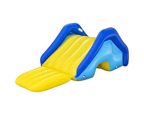 Гірка надувна дитяча Bestway 52453, 247 x 124 x 100 см - синьо-жовта