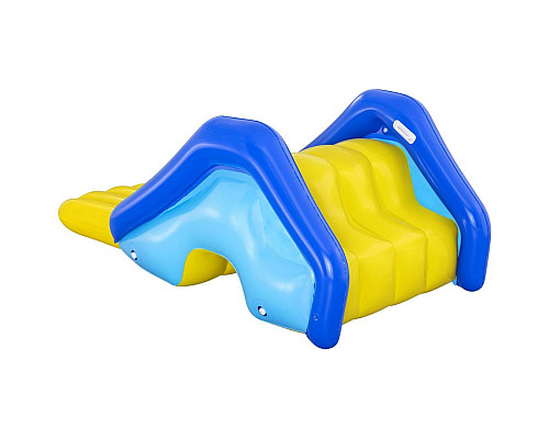 Гірка надувна дитяча Bestway 52453, 247 x 124 x 100 см - синьо-жовта