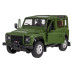 Land Rover Defender зелений RASTAR модель 1:14 Пульт автомобіля + Пульт 2,4 ГГц + Двері відкриваються вручну