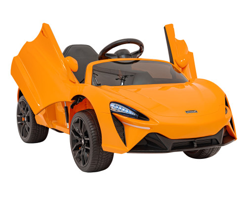 Дитячий McLaren Artura на акумуляторі Помаранчевий + 4x4 Drive + Пульт + Вільний старт + EVA + Audio LED