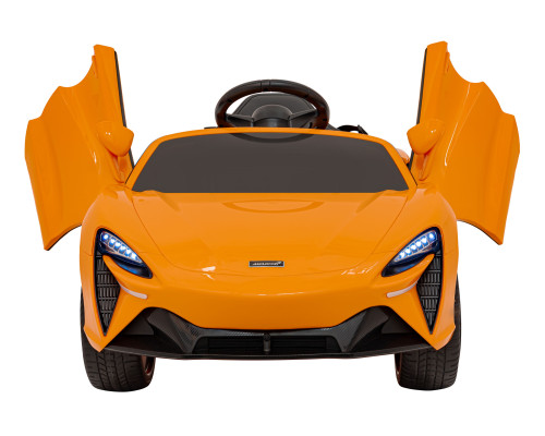 Дитячий McLaren Artura на акумуляторі Помаранчевий + 4x4 Drive + Пульт + Вільний старт + EVA + Audio LED