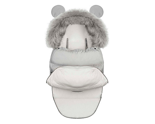 Конверт Elmi Ricokids для коляски та санок, 95 х 48 см - сірий