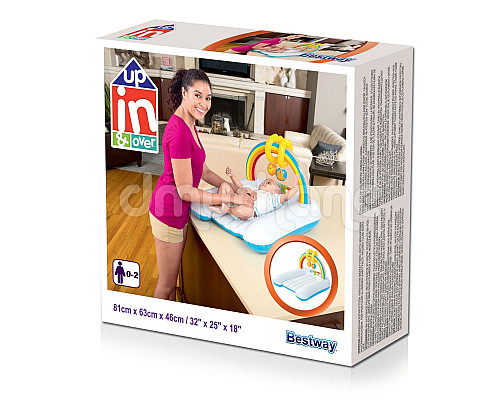 Пеленальний столик надувний Bestway 52241, 81 x 63 x 46 см - різнокольоровий