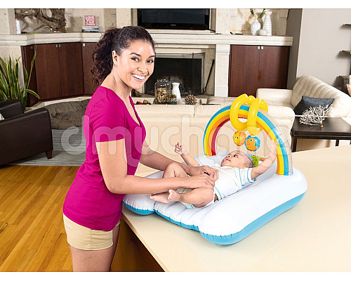 Пеленальний столик надувний Bestway 52241, 81 x 63 x 46 см - різнокольоровий