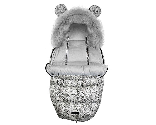 Конверт Elmi Ricokids для коляски та санок, 95 х 48 см - білий