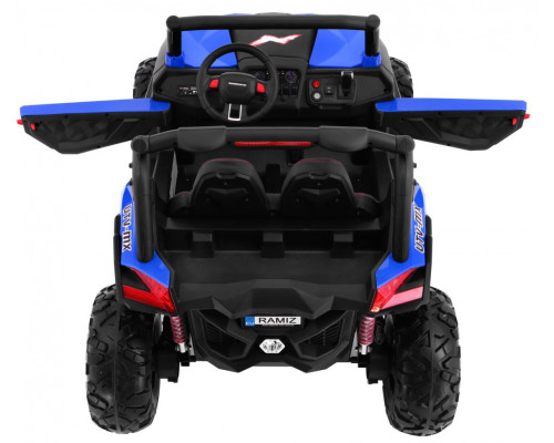 Дитячий баггі SuperStar Blue + 4x4 привід + Пульт + Багажник + MP3 LED + Замок дверей