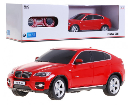 BMW X6 червоний RASTAR модель 1:24 Позашляховик на дистанційному керуванні + пульт